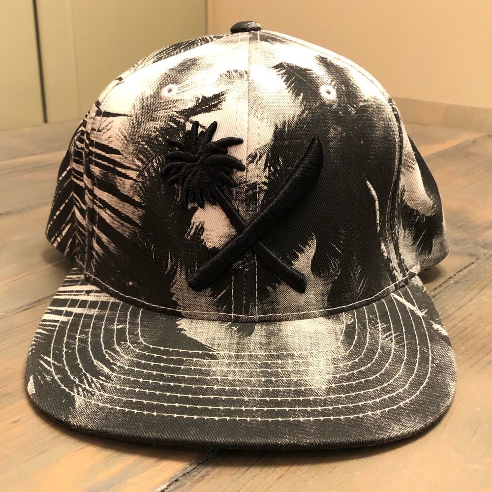 Us Versus Them Palm Tree Snapback